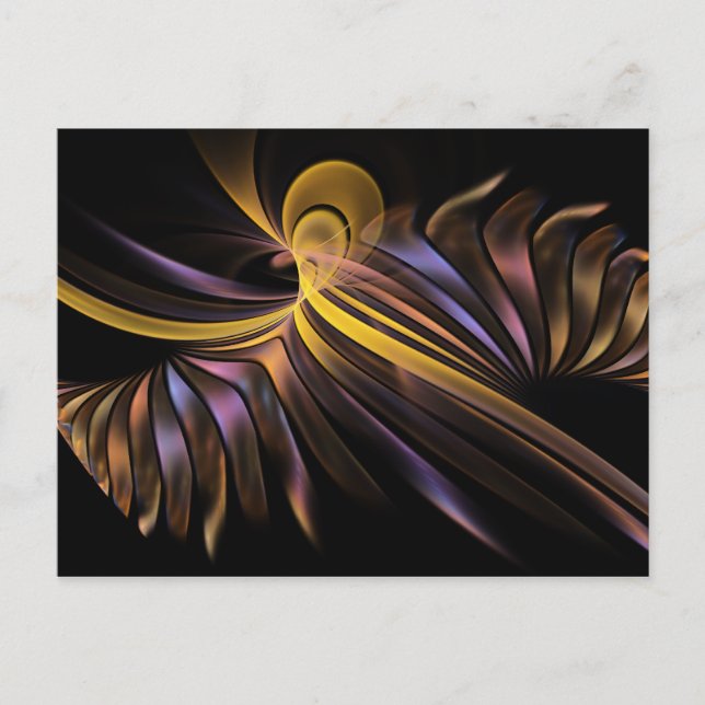 Carte Postale Musicien Fractal (Devant)