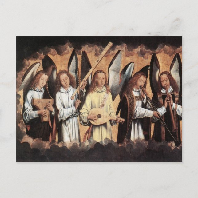 Carte Postale Musiciens Angel (Devant)