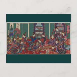 Carte Postale Musiciens japonais