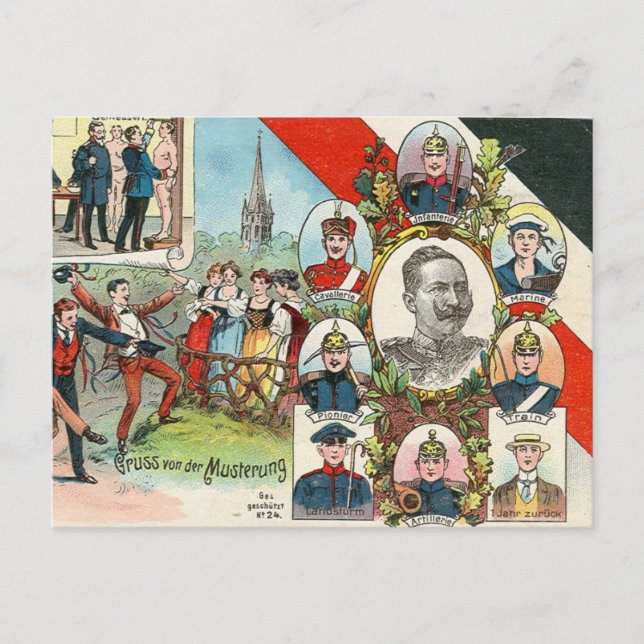 Carte Postale Musique (Devant)