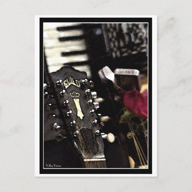Carte Postale Musique (Devant)