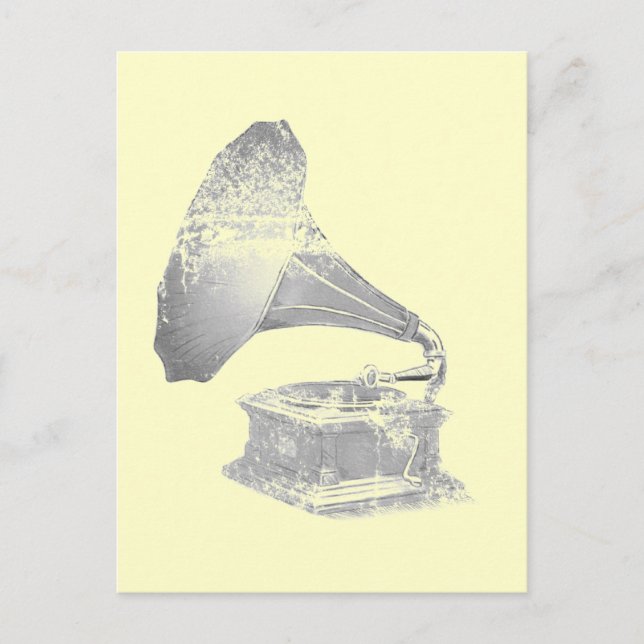 Carte Postale musique (Devant)