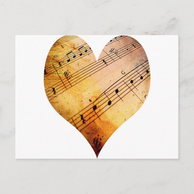 Carte Postale musique ancienne (Devant)