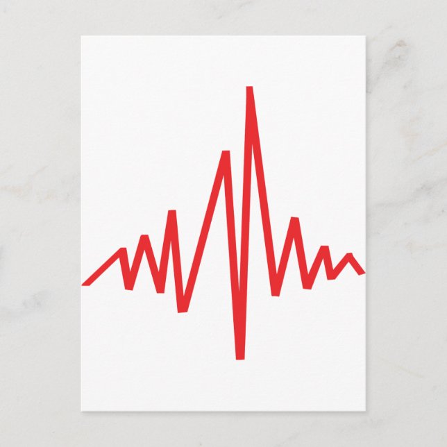 Carte Postale musique battante (Devant)