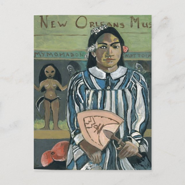 Carte Postale Musique de la Nouvelle-Orléans, Fan WWOZ (Devant)