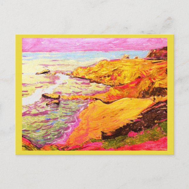 Carte Postale musique de plage (Devant)
