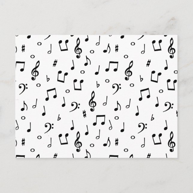 Carte Postale Musique en moi_ (Devant)