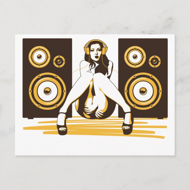 Carte Postale Musique S (Devant)