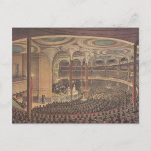 Carte Postale Musique vintage, Jenny Lind, Chanteur d'opéra suéd