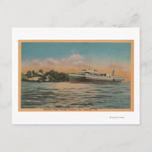 Carte Postale Muskegon, MI - Vue de Milwaukee Clipper
