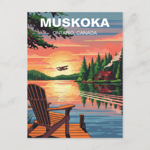 Carte Postale Muskoka Ontario Canada