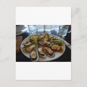 Carte Postale Mussels