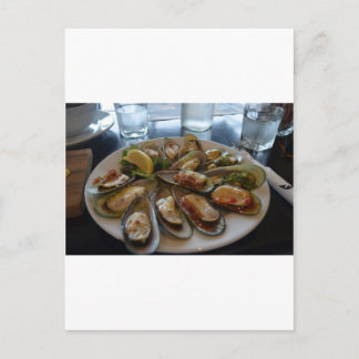 Carte Postale Mussels