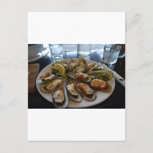 Carte Postale Mussels (Devant)