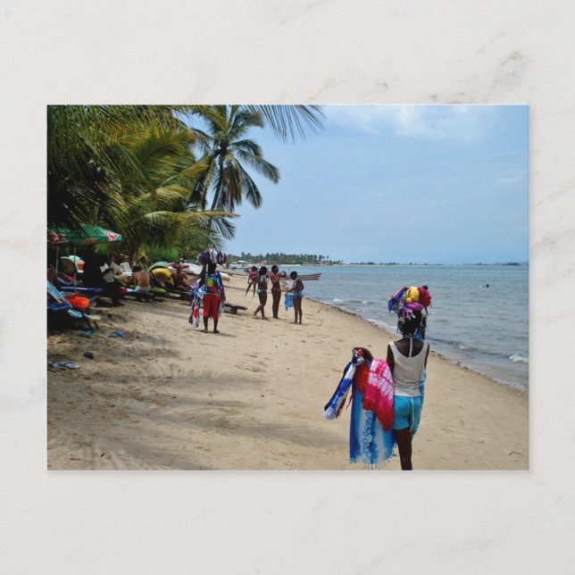 Carte Postale Mussulo - Luanda (Devant)