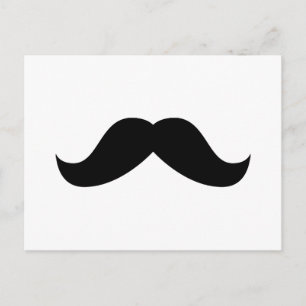 Carte postale Mustache