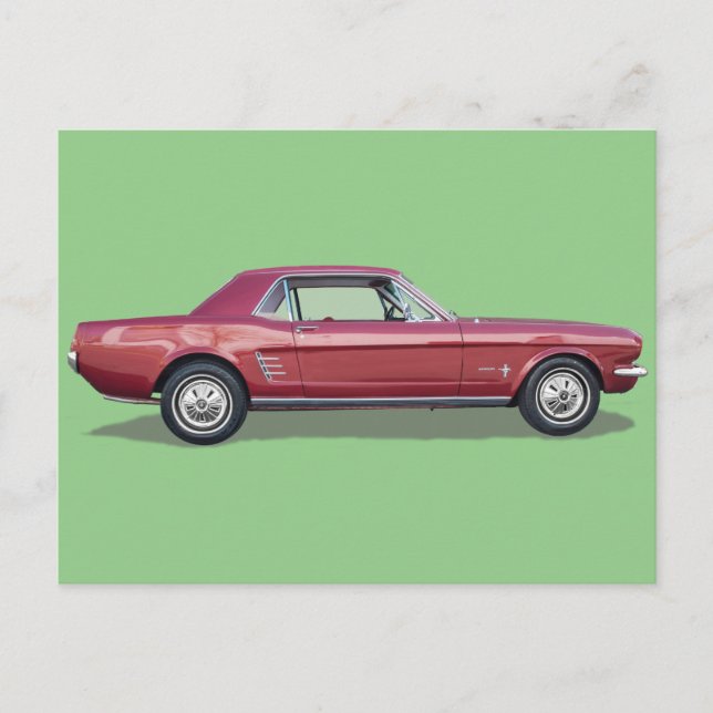 Carte postale Mustang (Devant)