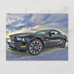 Carte Postale Mustang postcard