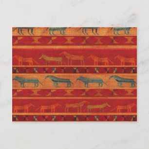 Carte Postale Mustangs Gypsy Sauvages