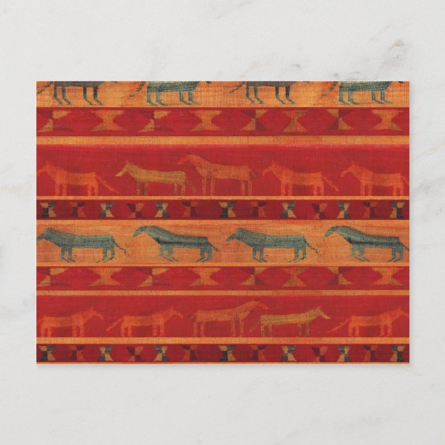 Carte Postale Mustangs Gypsy Sauvages (Devant)