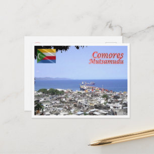 Carte Postale Mutsamudu - Comores - Panorama