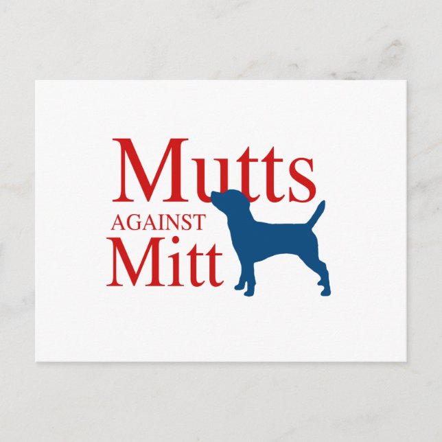 Carte Postale Mutts contre Mitt (Devant)