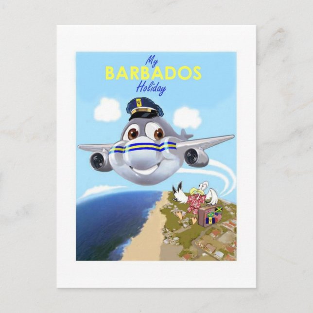 Carte Postale my barbados holiday postcard (Devant)