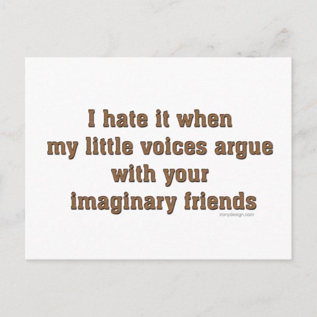 Carte Postale My Little Voices (Devant)