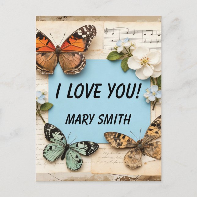 Carte Postale My Scrapbook  (Devant)