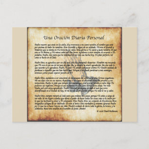 Carte Postale My Spanish Daily Prayer Collection (carte postale)