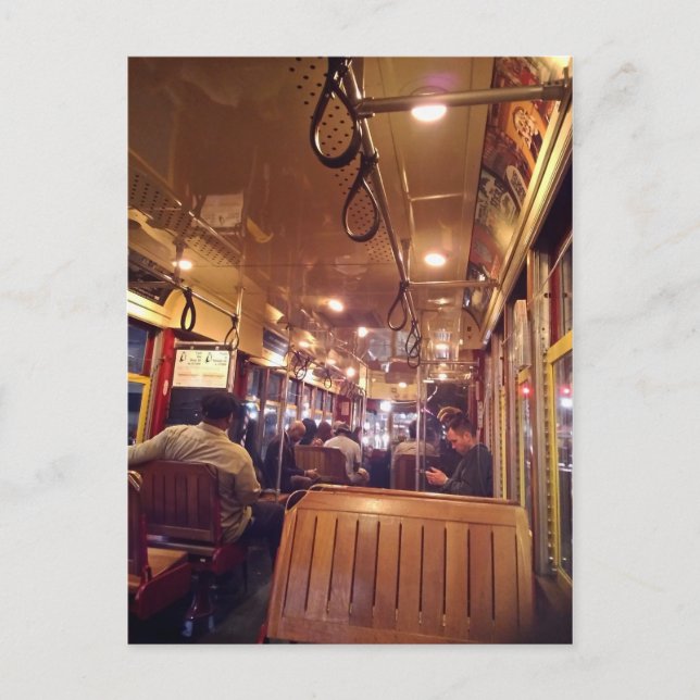 Carte Postale My Streetcar Ride, Nouvelle-Orléans (Devant)