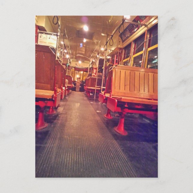 Carte Postale My Streetcar Ride, Nouvelle-Orléans (Devant)