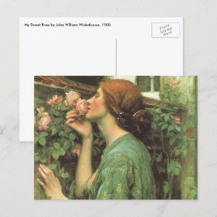 Carte Postale My Sweet Rose, or Soul of the Rose by Waterhouse