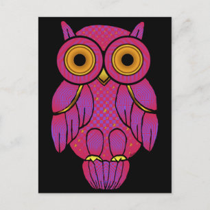Carte postale My$t Owl Midnight