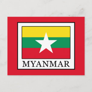 Carte Postale Myanmar