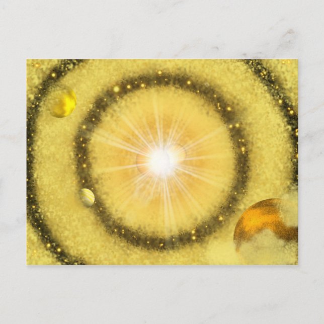 Carte Postale mygoldenunivers (Devant)