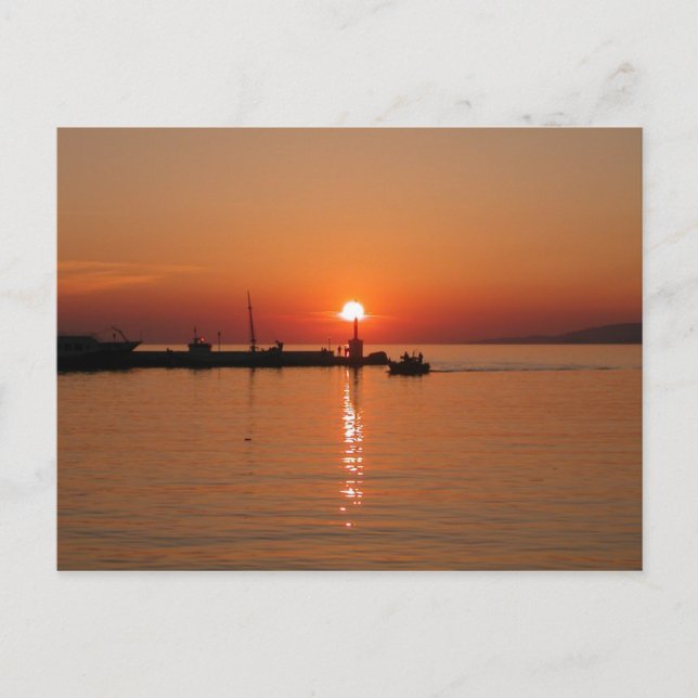 Carte postale Mykonos Sunset (Devant)