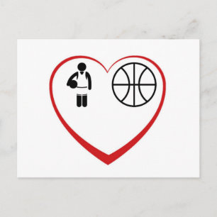 Carte Postale MyLove : Basketball