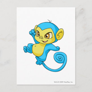 Carte Postale Mynci Blue