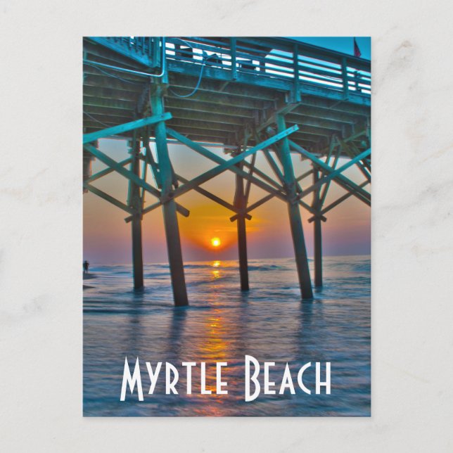 Carte Postale Myrtle Beach (Devant)