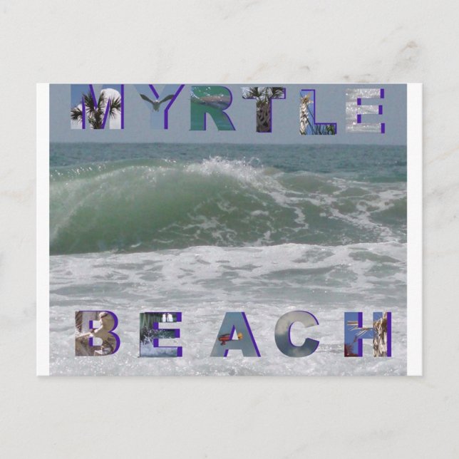 Carte Postale Myrtle Beach (Devant)