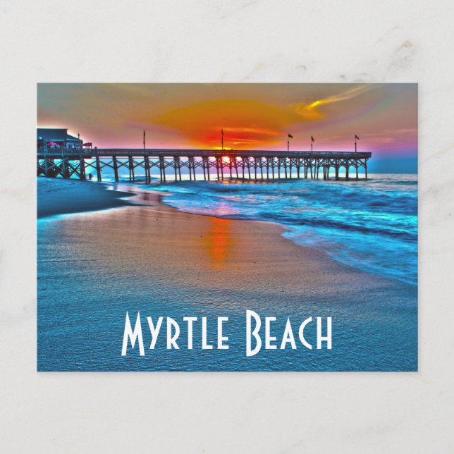 Carte Postale Myrtle Beach (Devant)