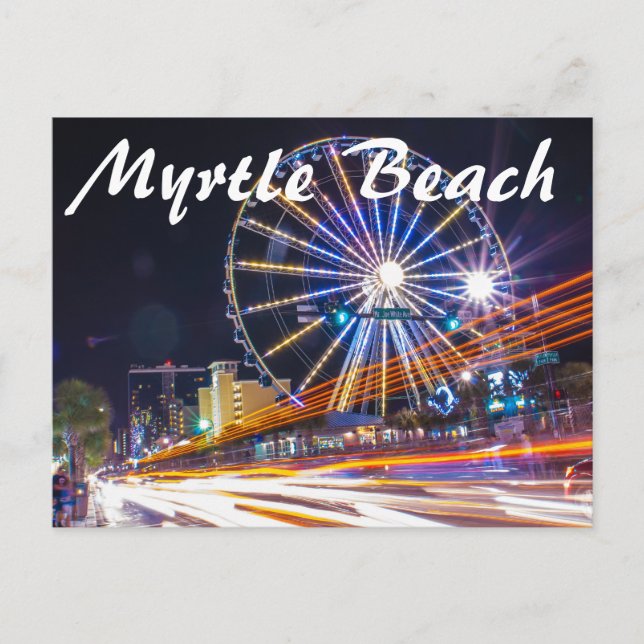 Carte Postale Myrtle Beach (Devant)