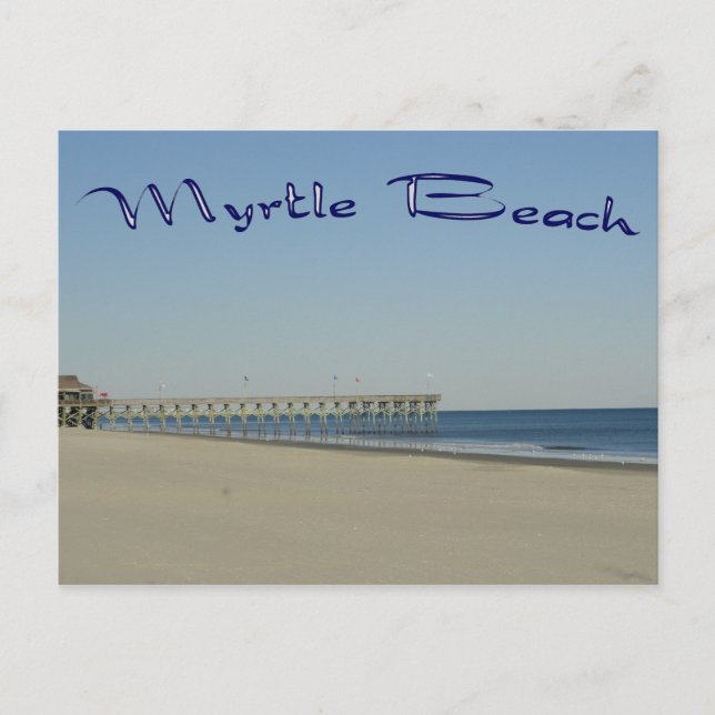 Carte Postale Myrtle Beach (Devant)