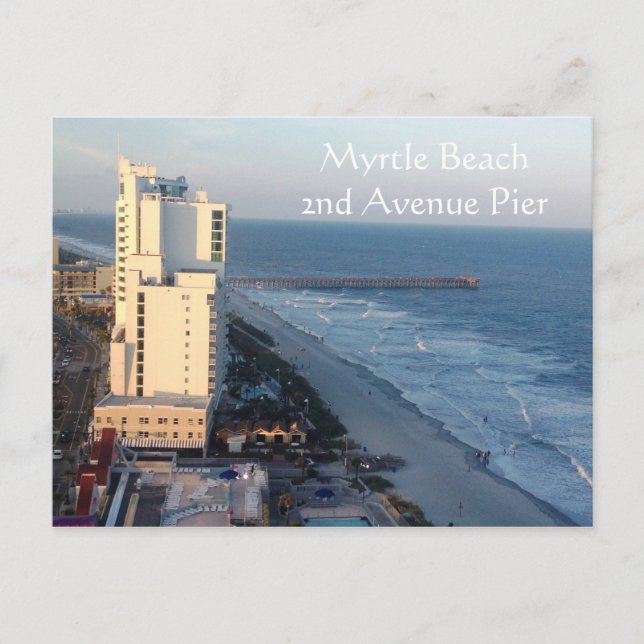 Carte postale Myrtle Beach 2nd Avenue Pier (Devant)