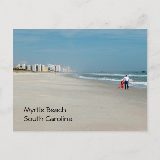 Carte Postale Myrtle Beach, Caroline du Sud (Devant)