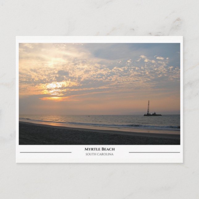 Carte Postale Myrtle Beach - Caroline du Sud (Devant)