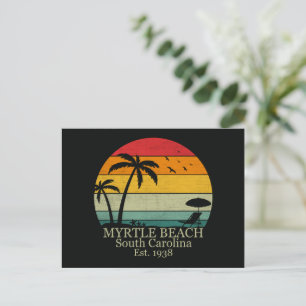 Carte Postale Myrtle Beach Caroline du Sud vintage