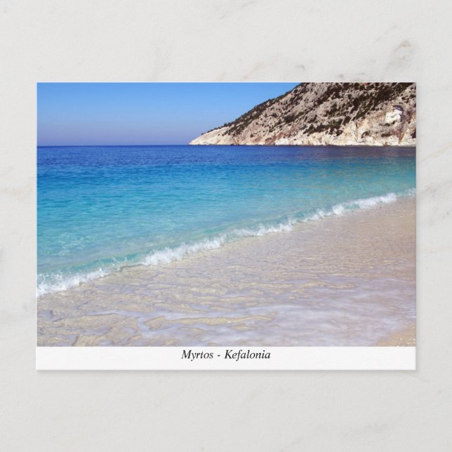 Carte Postale Myrtos - Kefalonia (Devant)