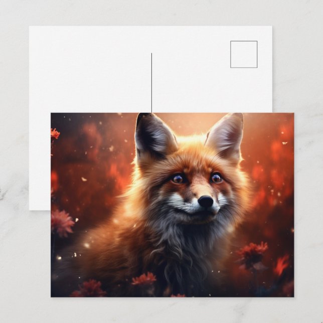 Carte postale Mysteries of the Cunning Fox (Devant / Derrière)